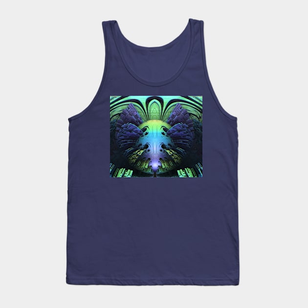 Clowning Around fractal Tank Top by Manafold